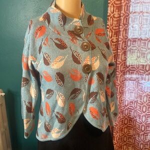 Anthropology sweater perfect for fall! Size medium
